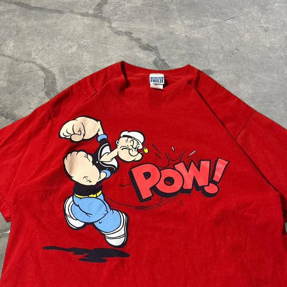 American-vintage Men's Red T-shirt